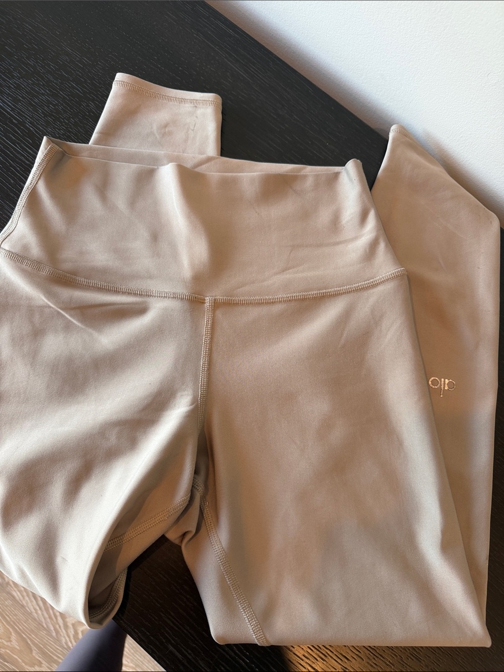 Alo 7/8 High Waist Airlift Legging in Gravel